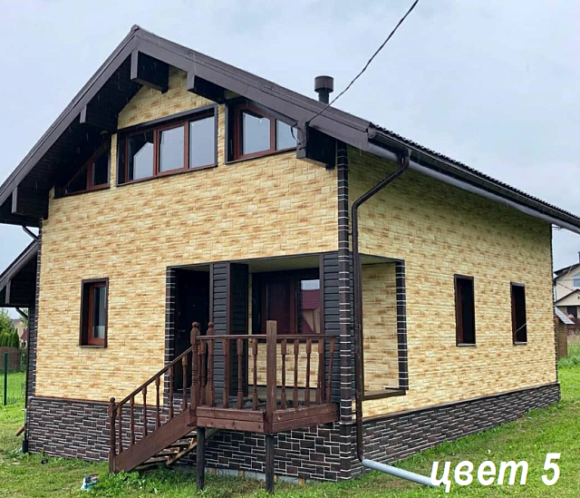 Фасадная панель Альта-Профиль Камень Пражский